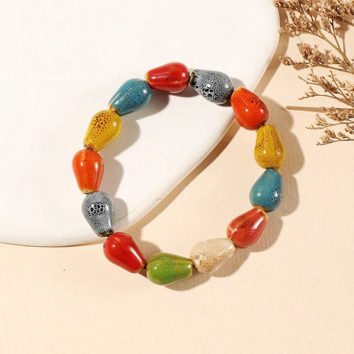 Ceramic Beaded Bracelet