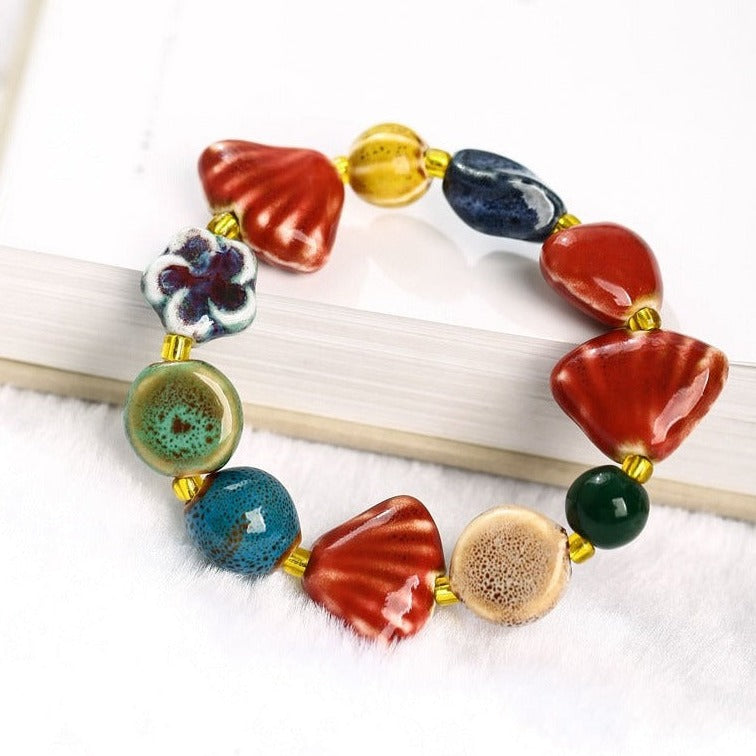 Ceramic Beaded Bracelet