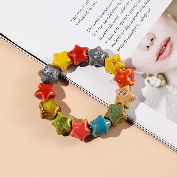 Ceramic Beaded Bracelet