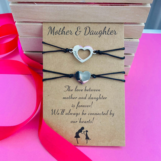 Mother and Daughter Bead Bracelet